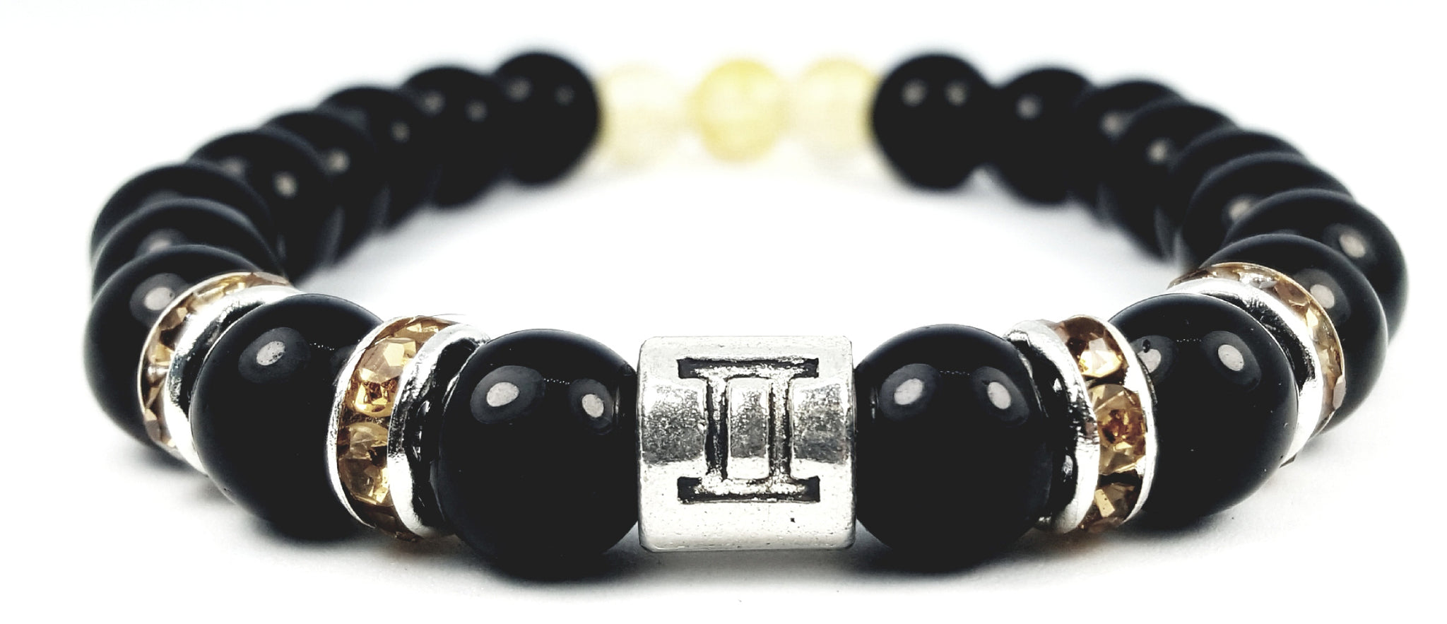 (Black Onyx) Customize Your Zodiac Bracelet
